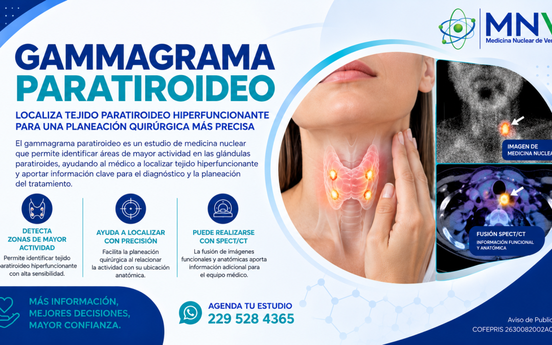 Gammagrama paratiroideo: localizar la actividad de las glándulas paratiroides
